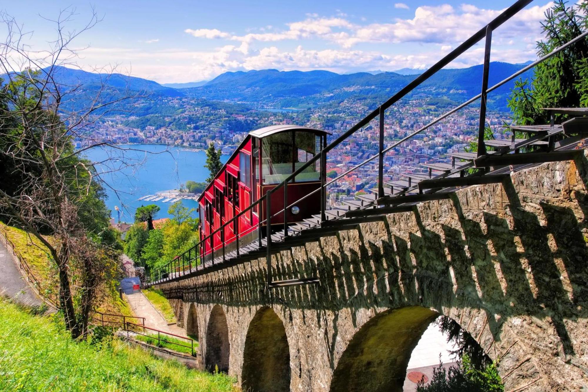 Ca' Gina Panoramica - Monte Bre - Happy Rentals Lugano Dış mekan fotoğraf