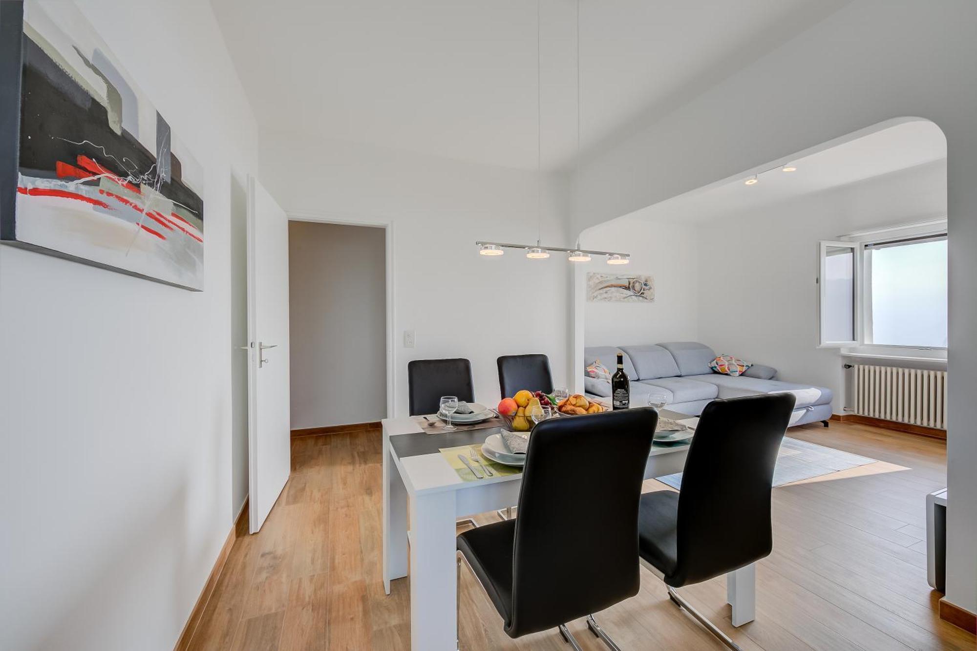 Ca' Gina Panoramica - Monte Bre - Happy Rentals Lugano Dış mekan fotoğraf