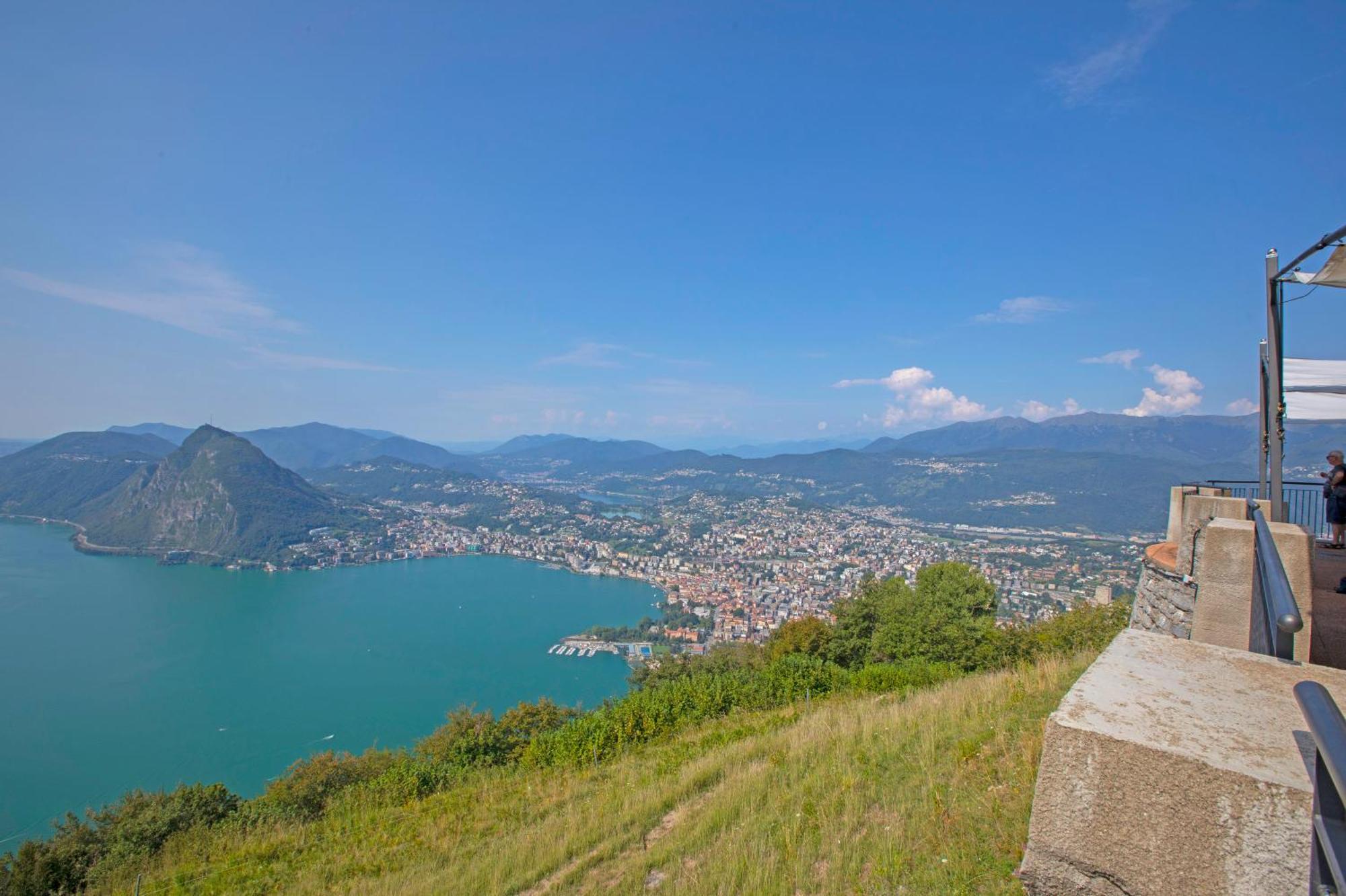 Ca' Gina Panoramica - Monte Bre - Happy Rentals Lugano Dış mekan fotoğraf